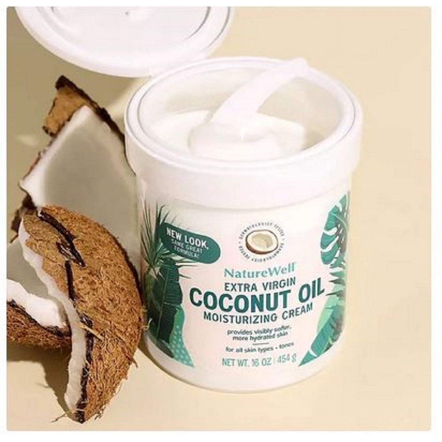 Nature Well Extra-Virgin Coconut Oil Moisturizing Cream (16 oz.)