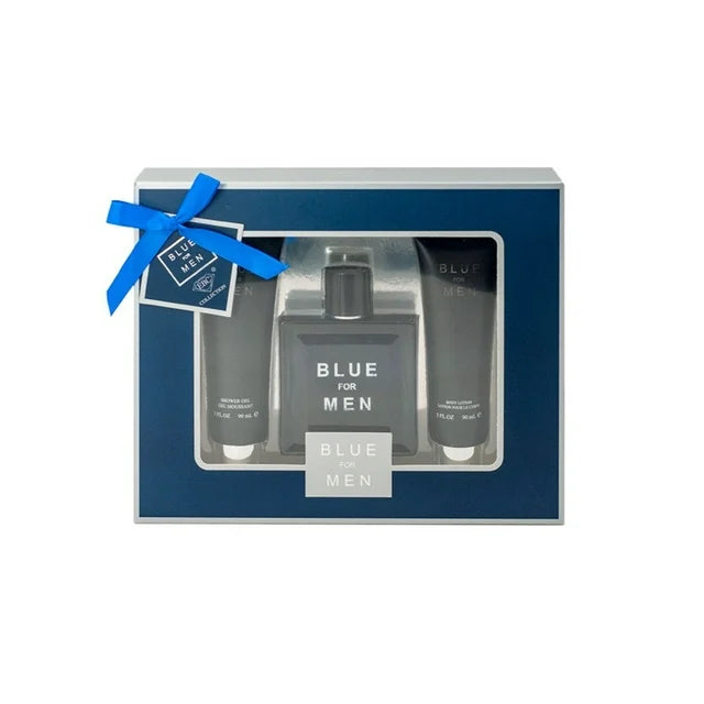 EBC Perfume Blue For Men Perfume Set, Perfume, Shower Gel & Body Lotion