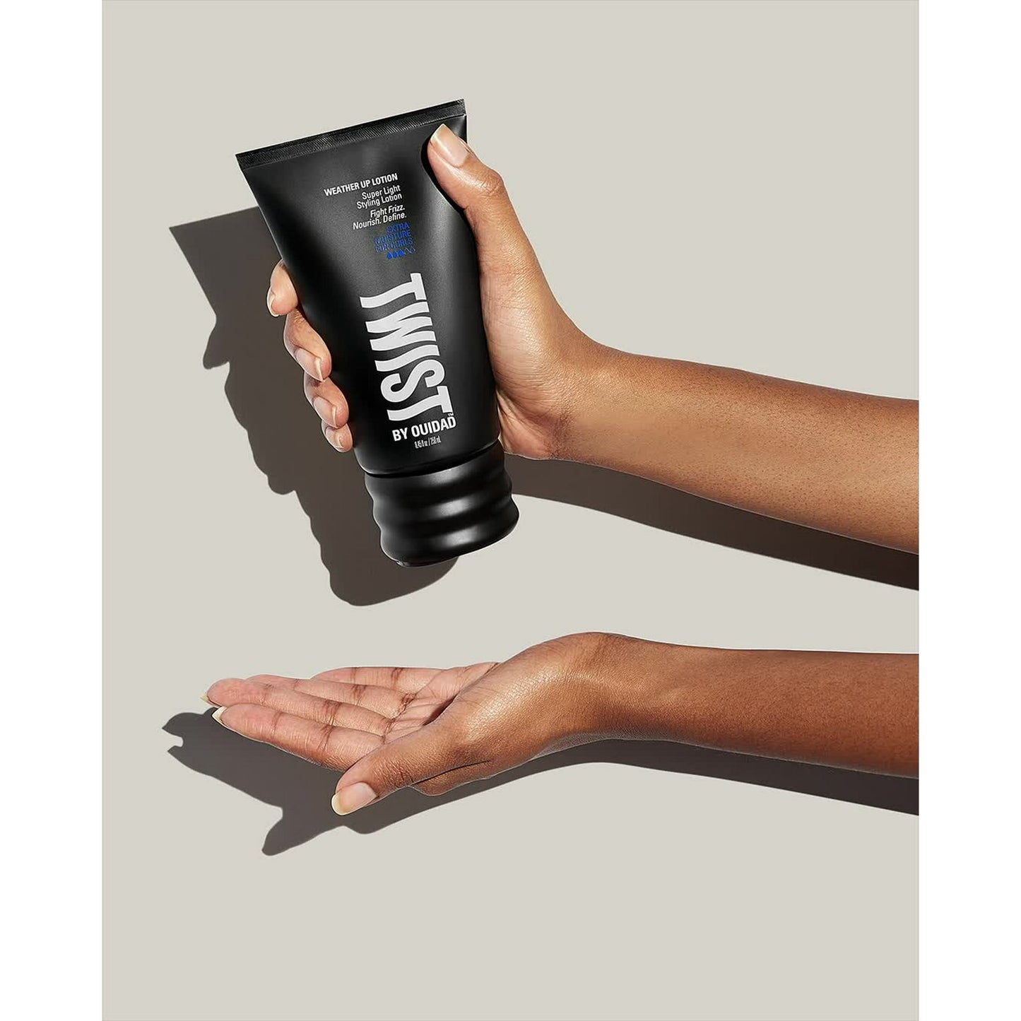 TWIST Weather Up Lotion, Lightweight Hair Styling Lotion for Curly Hair, 8.45 fl oz