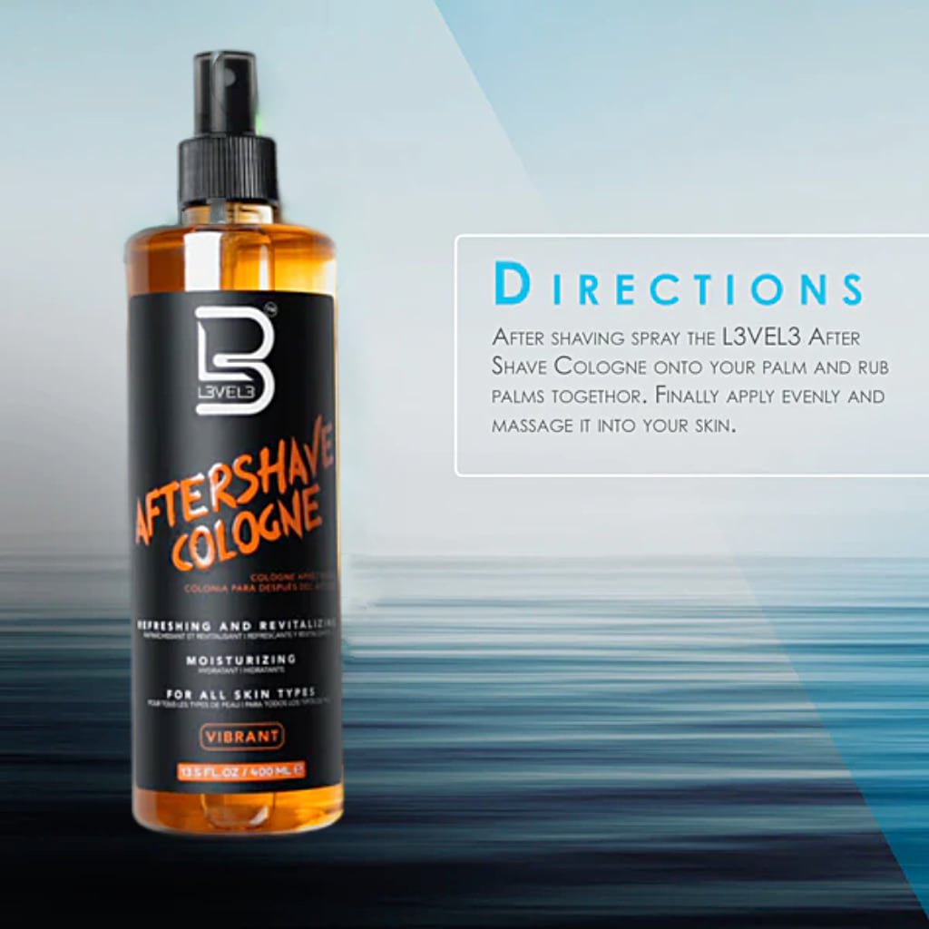 Aftershave Cologne Vibrant Level 3 (400ml)