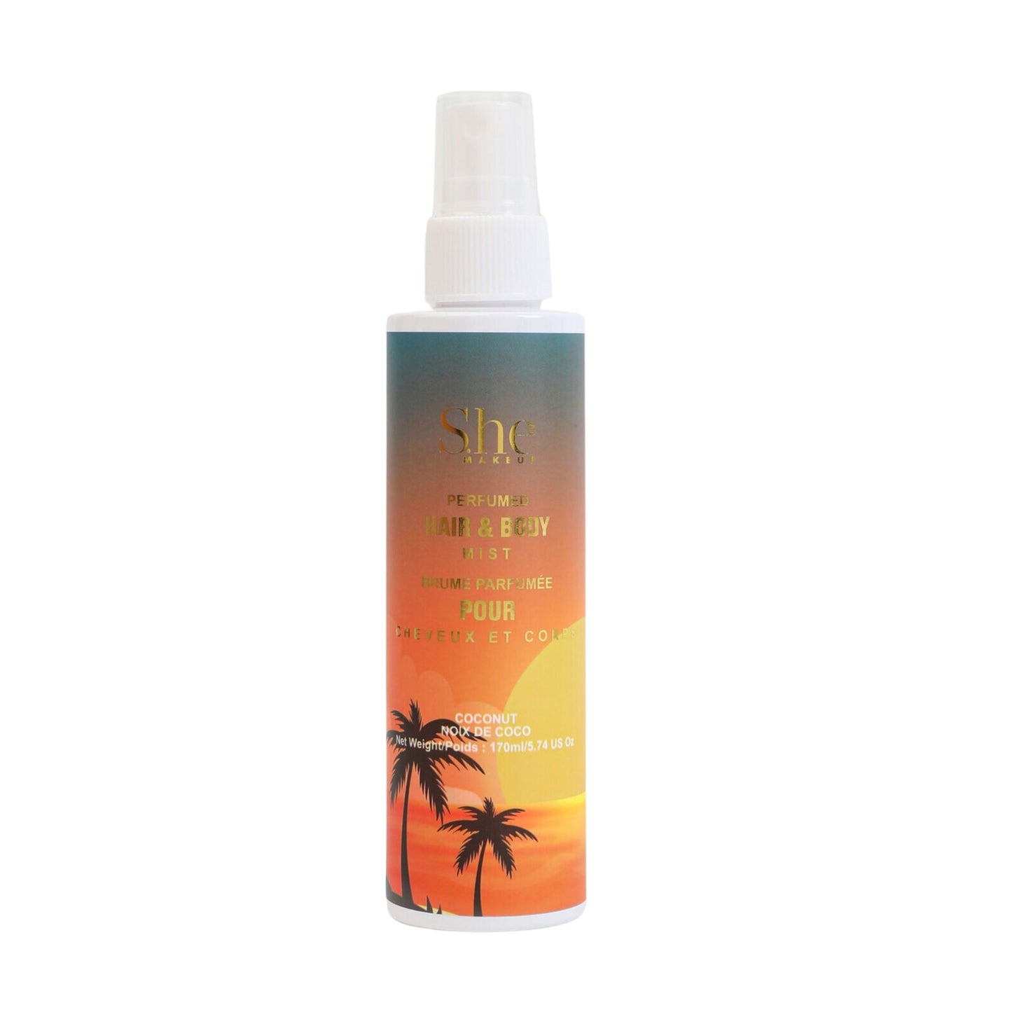 PERFUMED HAIR & BODY MIST - TANGY COCONUT
