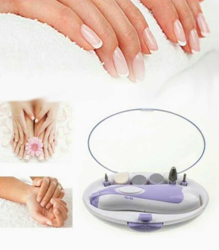 Bi-rotation Manicure & Pedicure Set | Toes & Cuticles | Heels | Heel Ball | Toenails