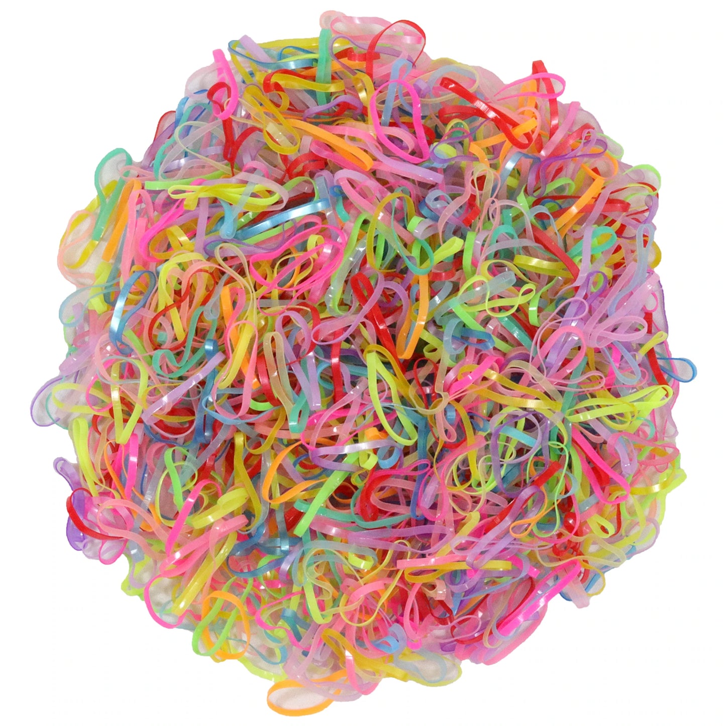 Hair Rubber Bands Elastic 100 PCS