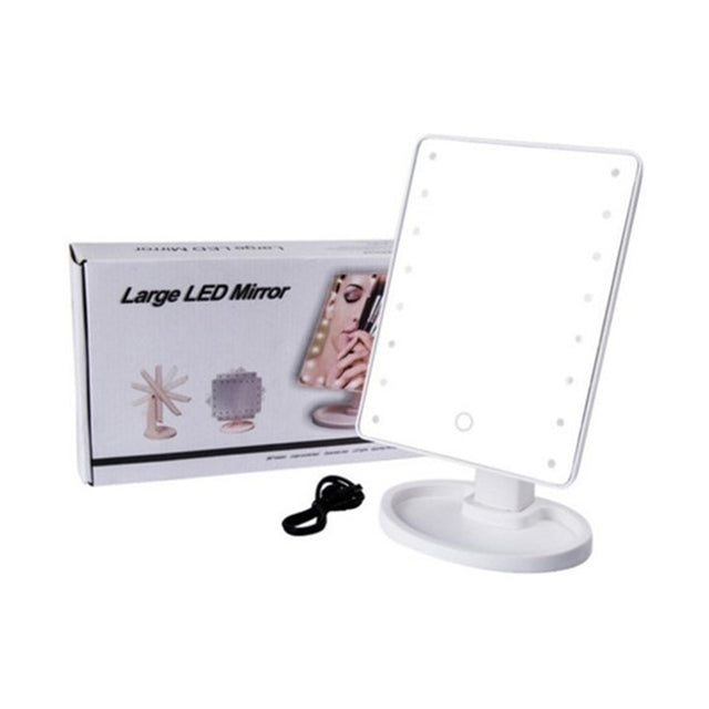 LED Light Mirror | 360° Rotation Cosmetic Mirror