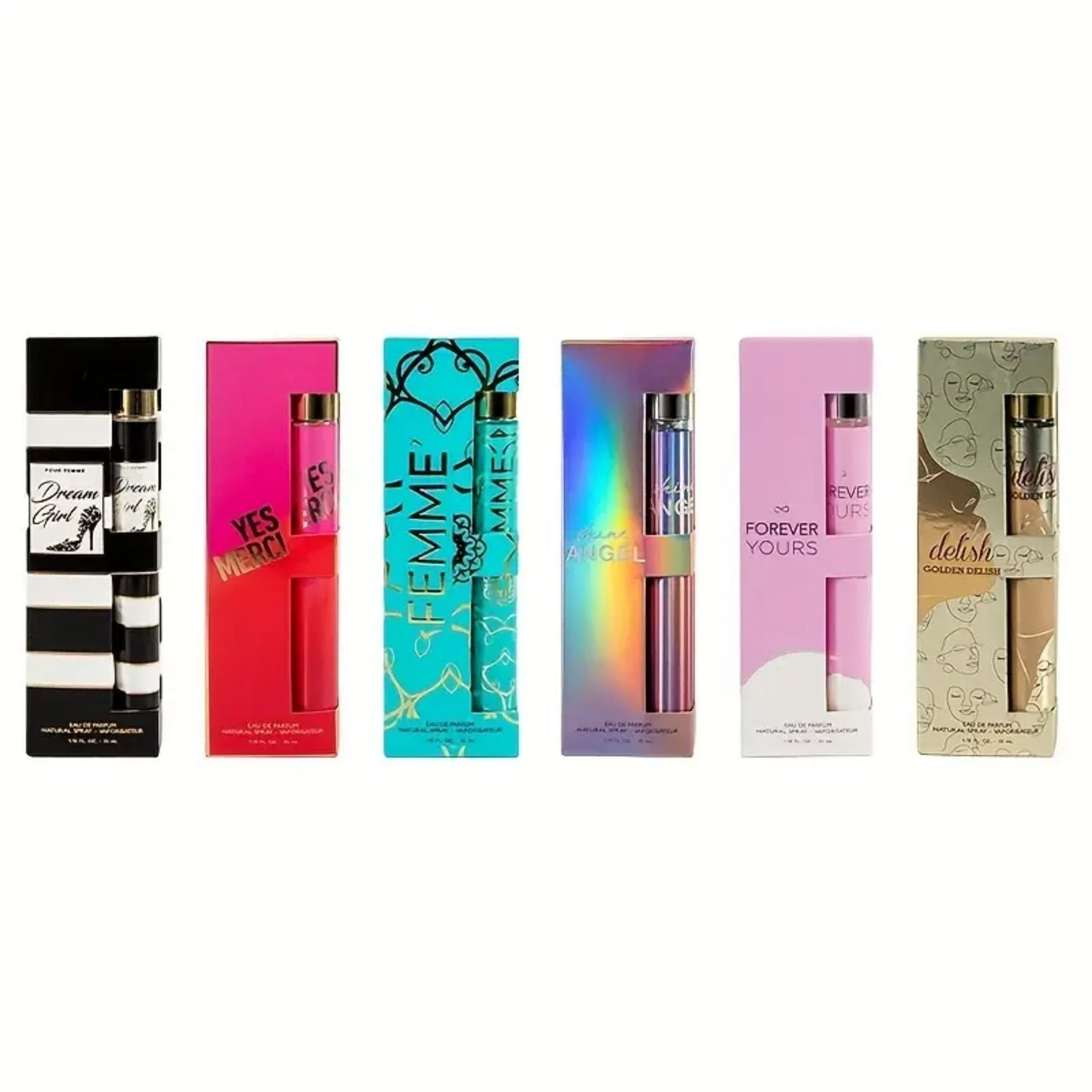 Inspiration Travel Perfume for Her – Assorted Designer-Inspired Fragrances