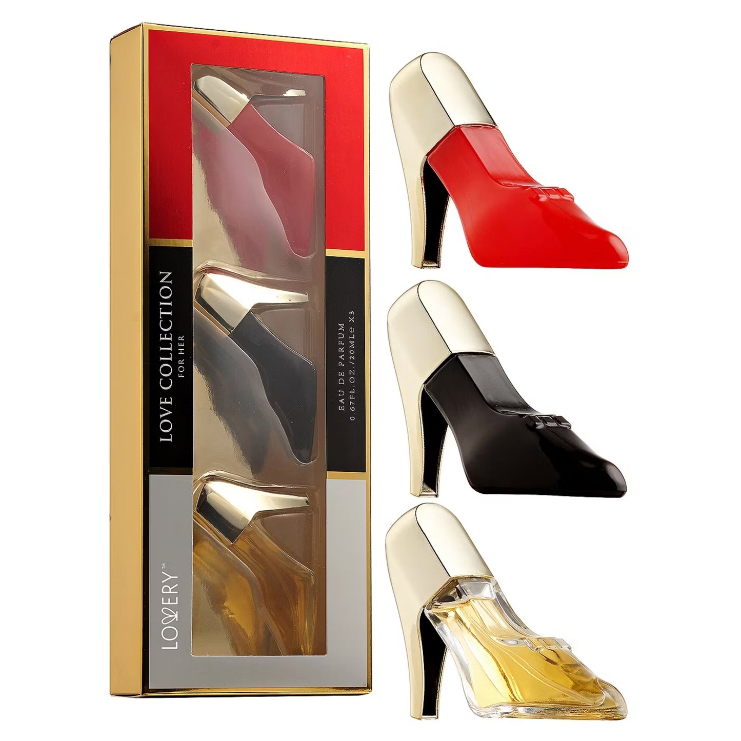 3-Piece Love Collection Perfume Gift Set for Women