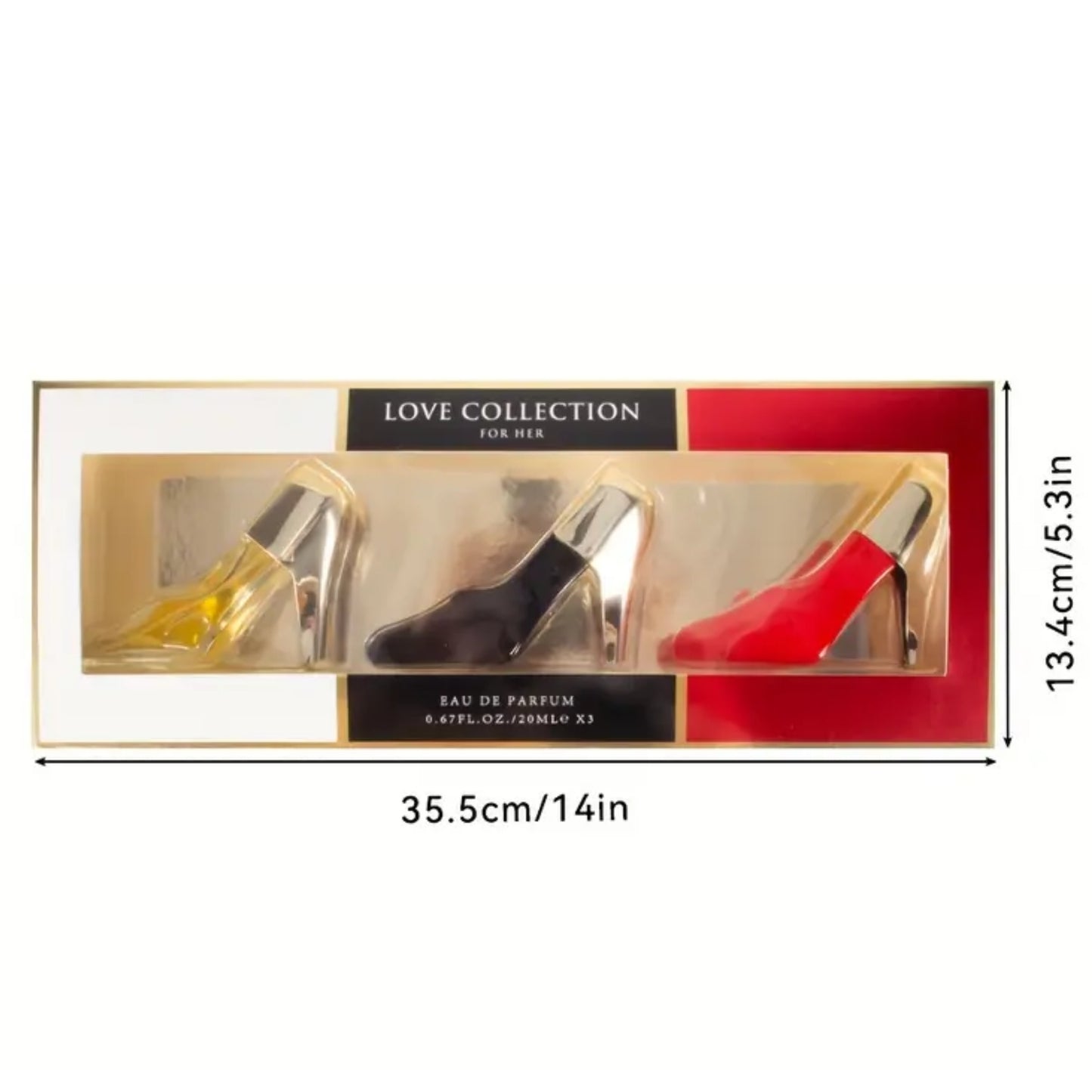 3-Piece Love Collection Perfume Gift Set for Women