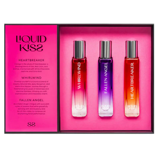 Liquid Kiss 3-Piece Perfume Rollerball Set