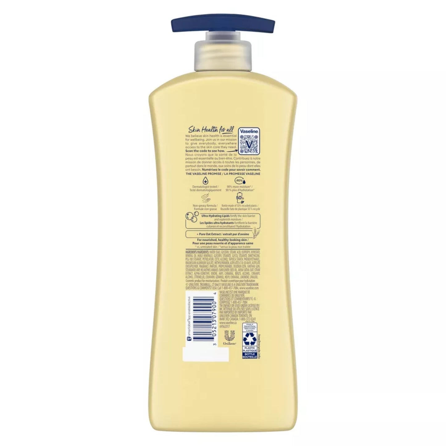 Vaseline Intensive Care Nourishing Moisture Lotion - 48H Hydration (20.3 fl oz / 600ml)