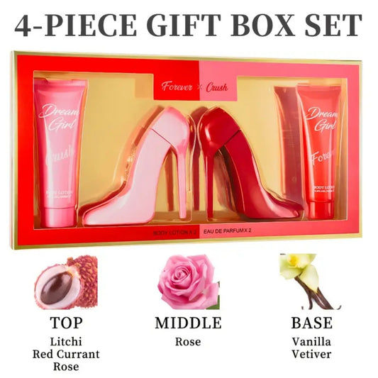 Dream Girl Perfume Gift Box Set-4-Piece