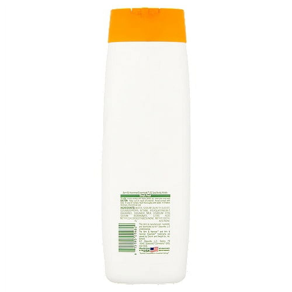 Arm & Hammer Essentials Simply Fresh Ultra Moisturizing Body Wash, 15 Fl oz