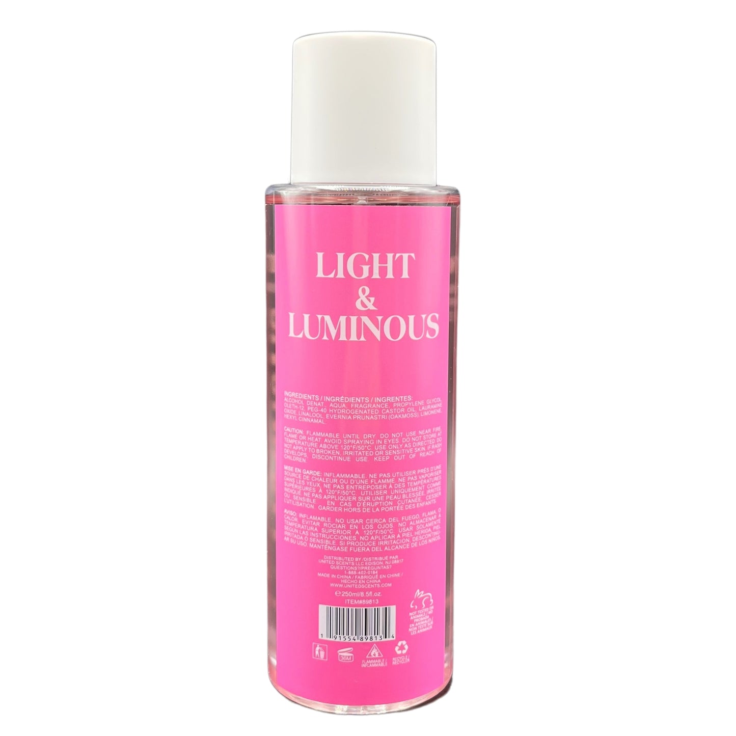 4-Piece Body Mist Collection: Warm & Radiant, Light & Luminous, Bright & Fresh, Soft & Cozy, 8.5 fl oz Each