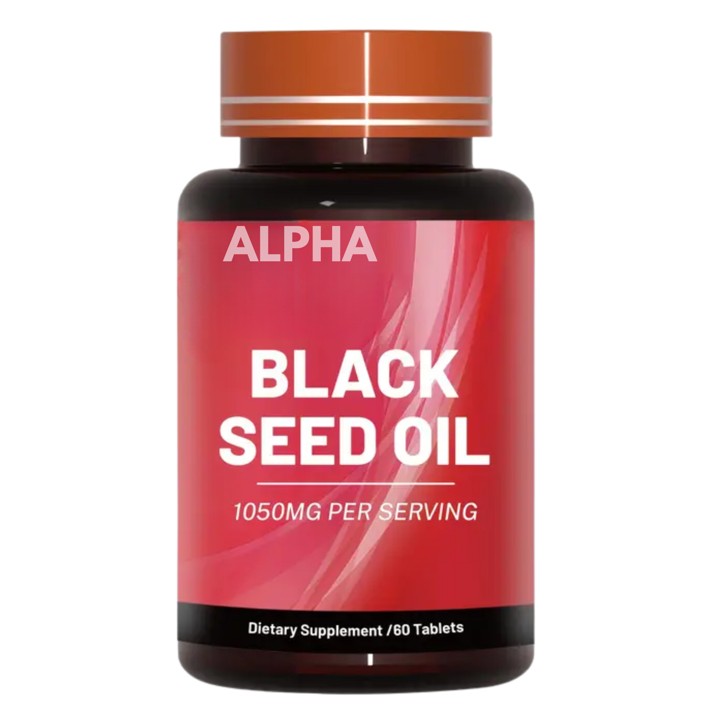 Black Seed Oil – 1050mg per Serving – Dietary Supplement (60 Tablets)
