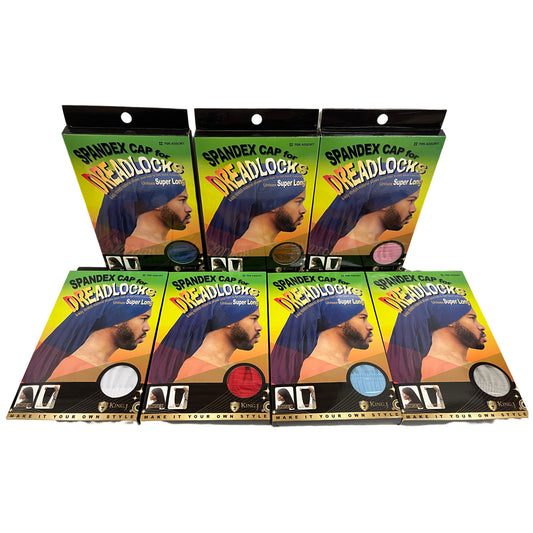 King.J Unisex Cotton Spandex Dreadlocks Tube (Available in many different colors)