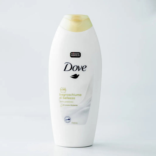 Dove Bagnoschiuma di Bellezza, Seta Preziosa, 700ml - Family Size | Dove Beauty Bath Foam, Precious Silk, 700ml