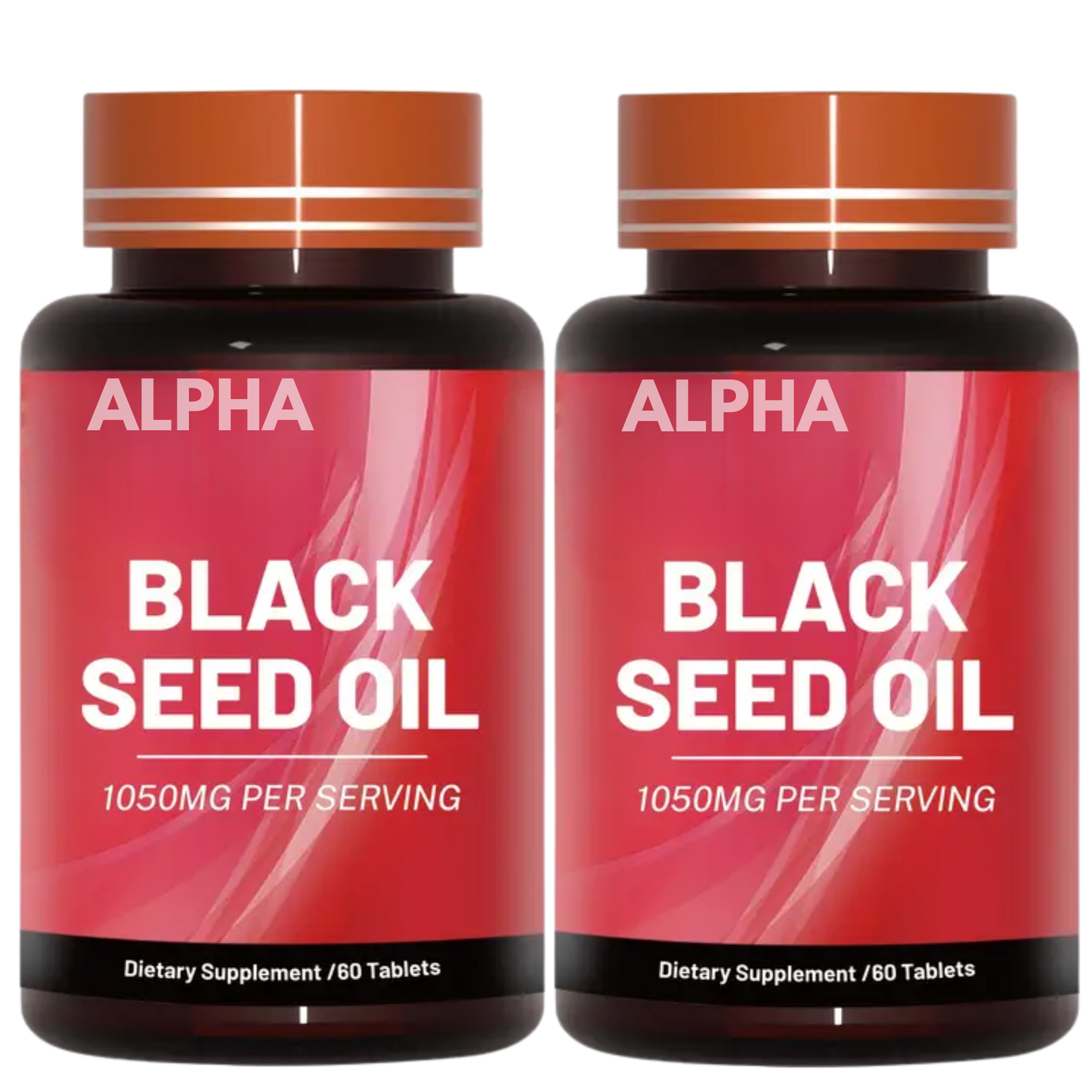 Black Seed Oil – 1050mg per Serving – Dietary Supplement (60 Tablets)