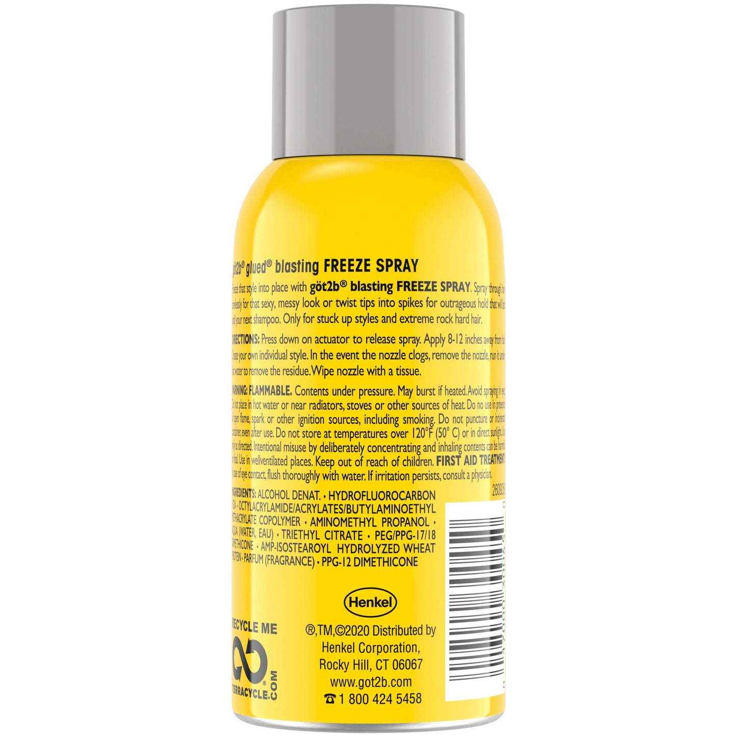 Got2b Glued Blasting Freeze Hairspray, 2 oz