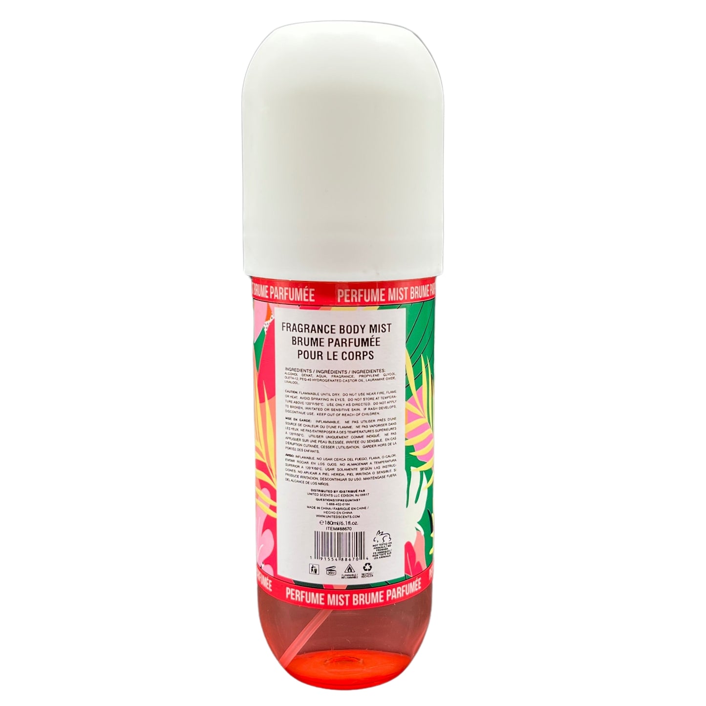 Solo en Ibiza 4-Piece Perfume Mist Collection: Brasilia Bliss, Rio Rose, Bahia Blossom & Cabana Cloud, 6.1 fl oz Each