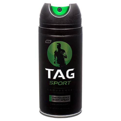 TAG Sport Body Spray, Fine Fragrance, 3.5 OZ (103.5 ML)