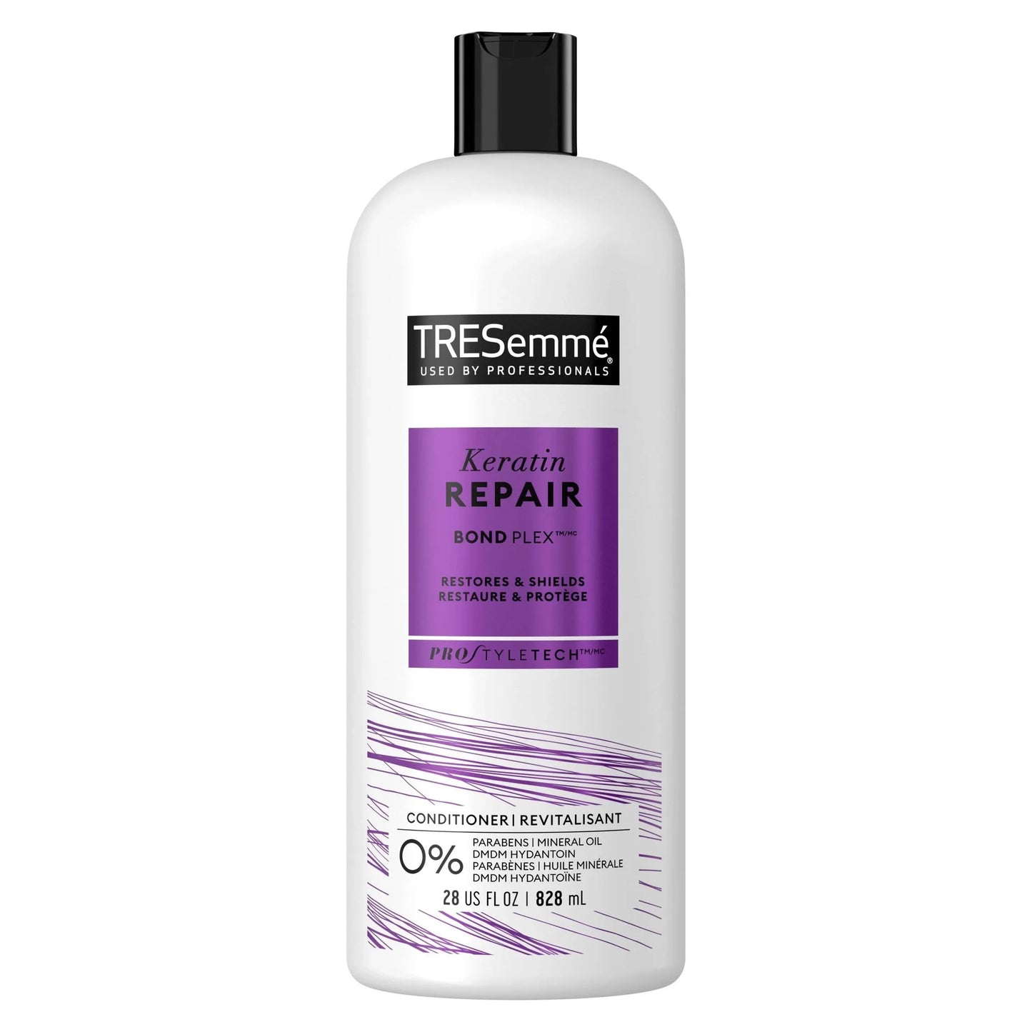 Tresemme Cruelty-free Keratin Repair Shampoo + Conditioner for Damaged Hair - 28 fl oz Each (Set of 2)