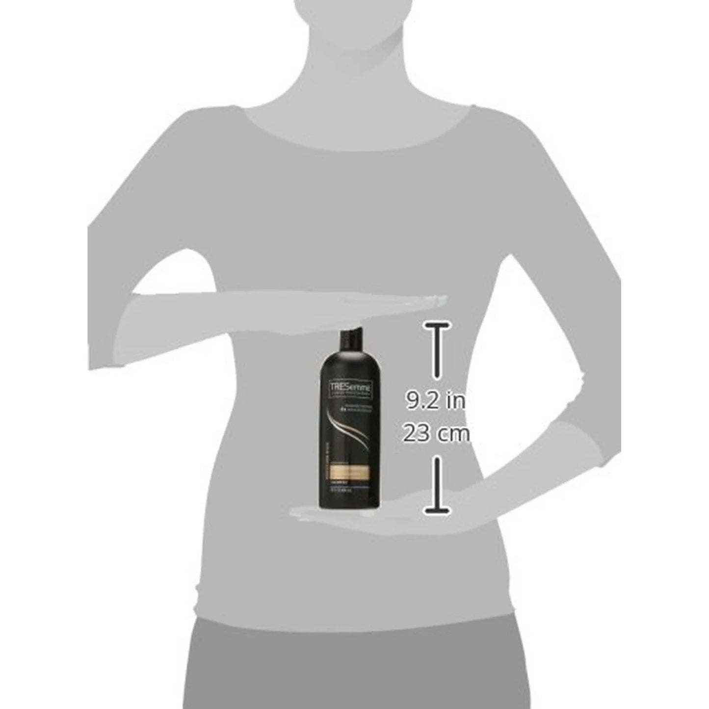 TRESemmé 24 Hour Body Shampoo + Rich Moisture Shampoo for All Hair Types, 28 oz Each, Set of 2, for Adults