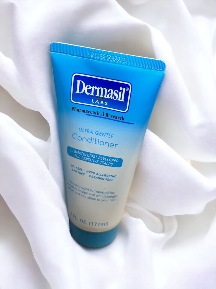 Dermasil Ultra Gentle Shampoo & Conditioner For Sensitive Scalps |Oil Free |Hypo-Allergenic | Dye Free |Paraben Free | 6oz-Each |2 Pcs per Pack