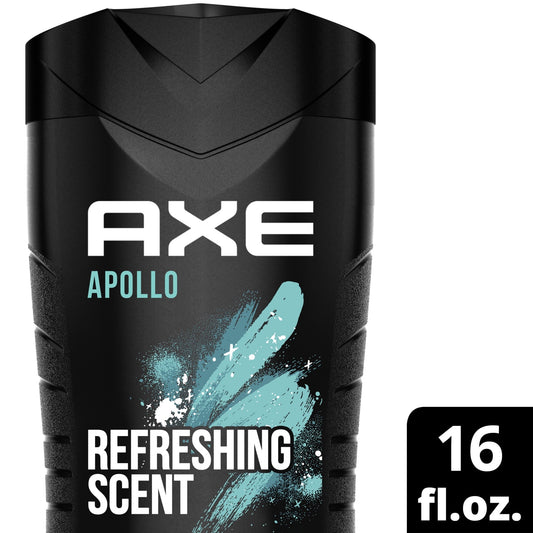 AXE Men's Body Wash Set, Apollo Sage & Cedarwood, Gel Type, 16 fl oz, Pack of 1