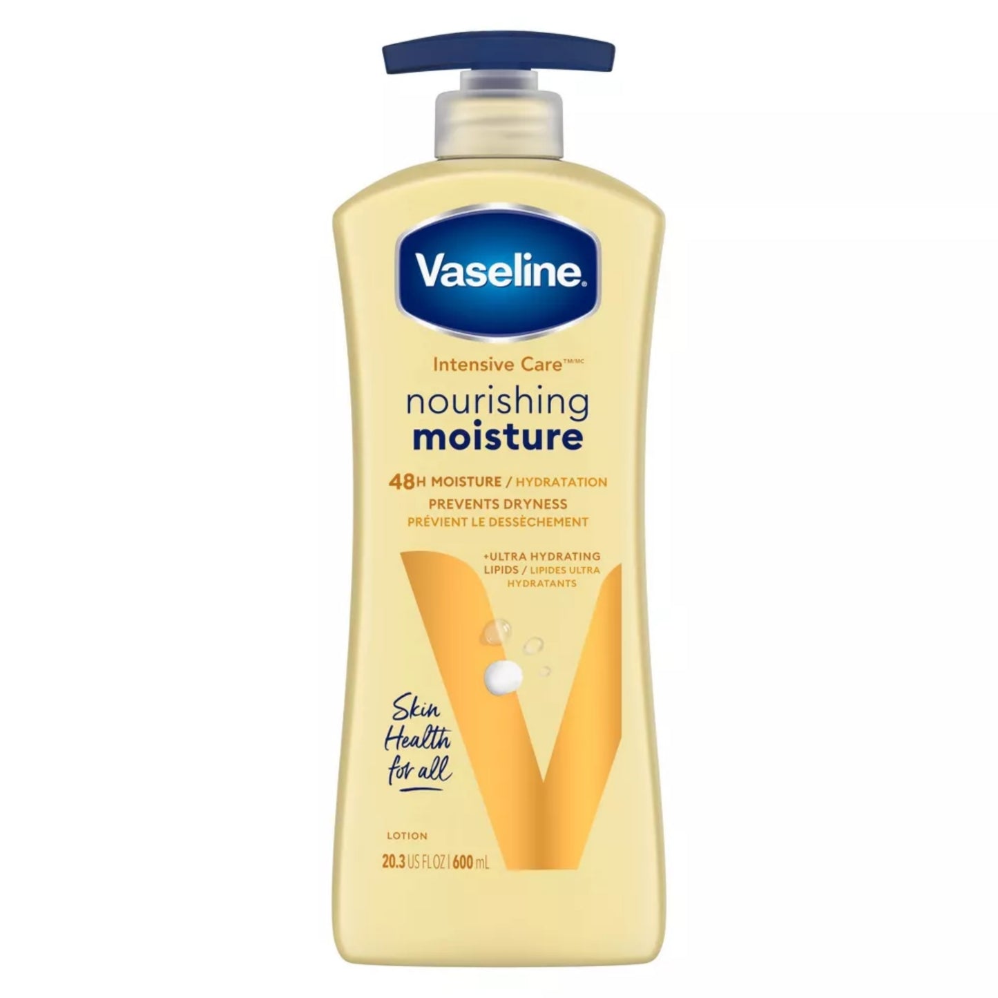 Vaseline Intensive Care Nourishing Moisture Lotion - 48H Hydration (20.3 fl oz / 600ml)