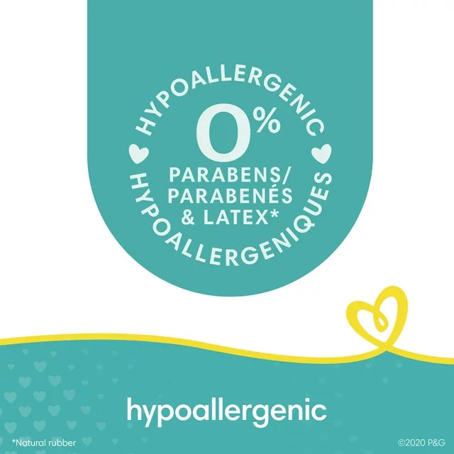 Pampers Sensitive Baby Wipes, Fragrance-Free Pop-Top Pack, 56 Count