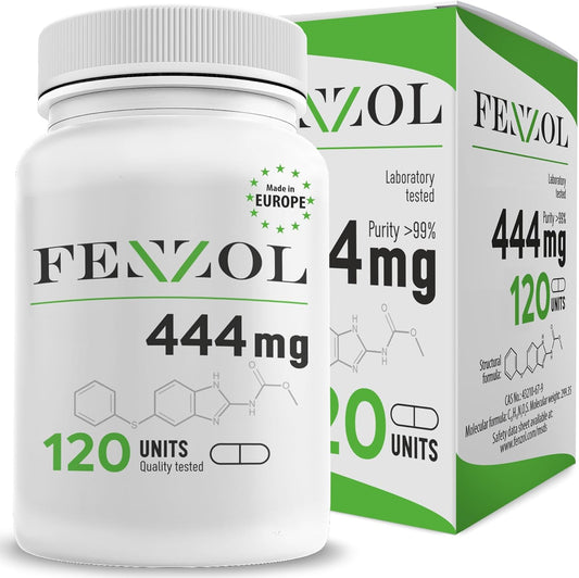 FENBENDAZOLE 444mg, Lab Tested, 120CT, Purity > 99%