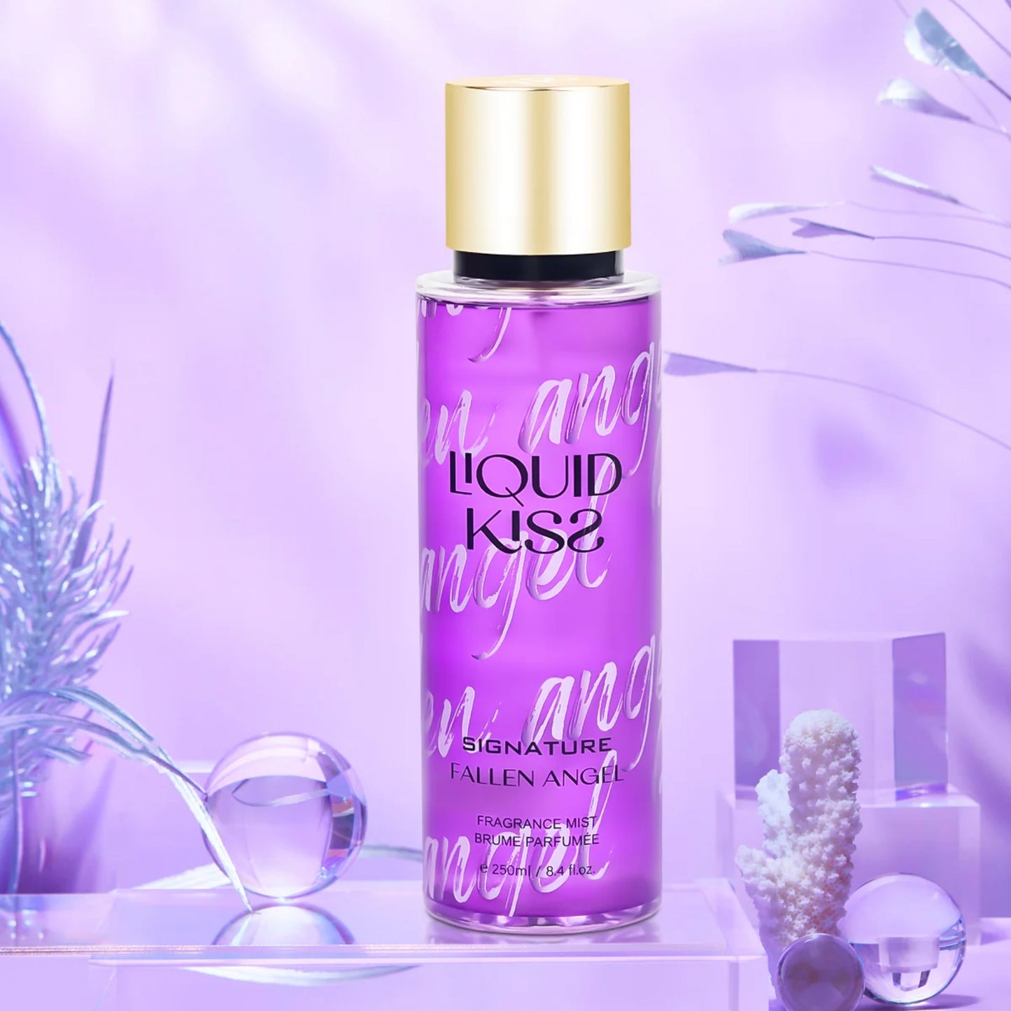 Liquid Kiss Signature Fragrance Mist Set – Heartbreaker, Whirlwind, Fallen Angel (8.4 oz Each)