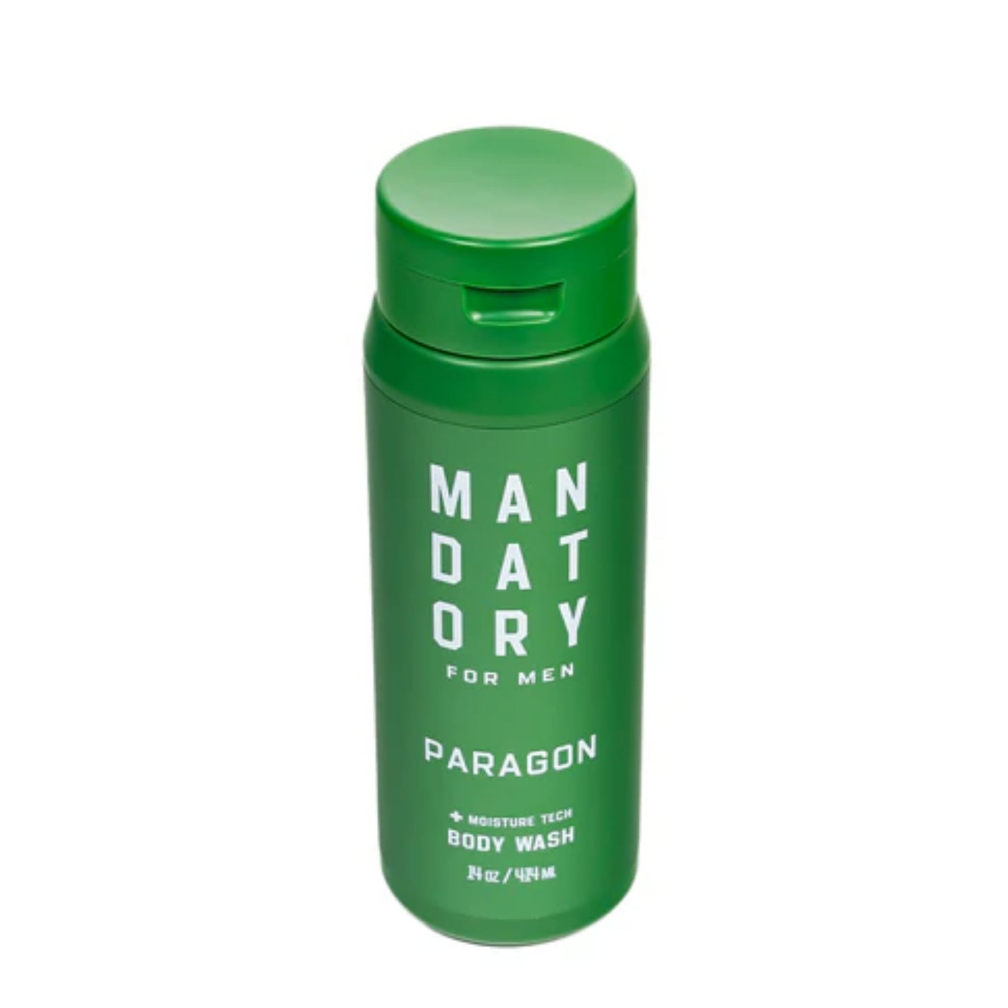 Mandatory Paragon Body Wash for Men – Energizing & Hydrating Cleanse (14 oz)