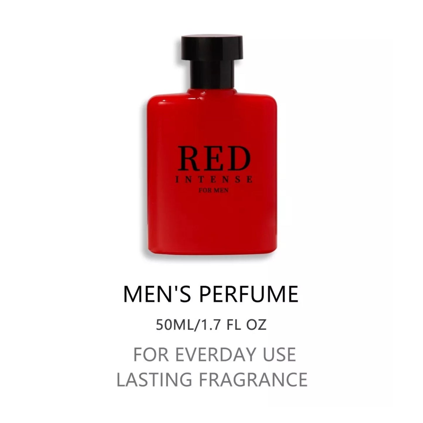 Red Intense 3-Piece Gift Box Set – Long-Lasting Perfume for Men