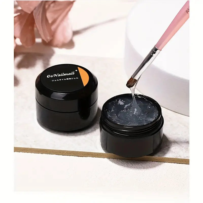 10ml Super Strong Nail Glue: Ideal for Acrylic Nails, Nail Tips, Press On Nails, Gems, and R.hinestones - Perfect for Home Salon Nail Art DIY