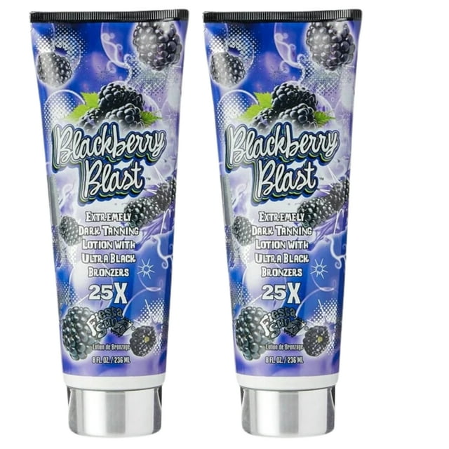 Fiesta Sun BLACKBERRY BLAST 25x Bronzer Tanning Lotion 240ml |Pack of 2