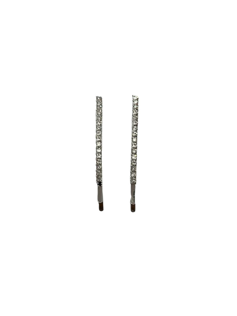 ALLURE R.HINESTONE WIDE BOBBY PINS