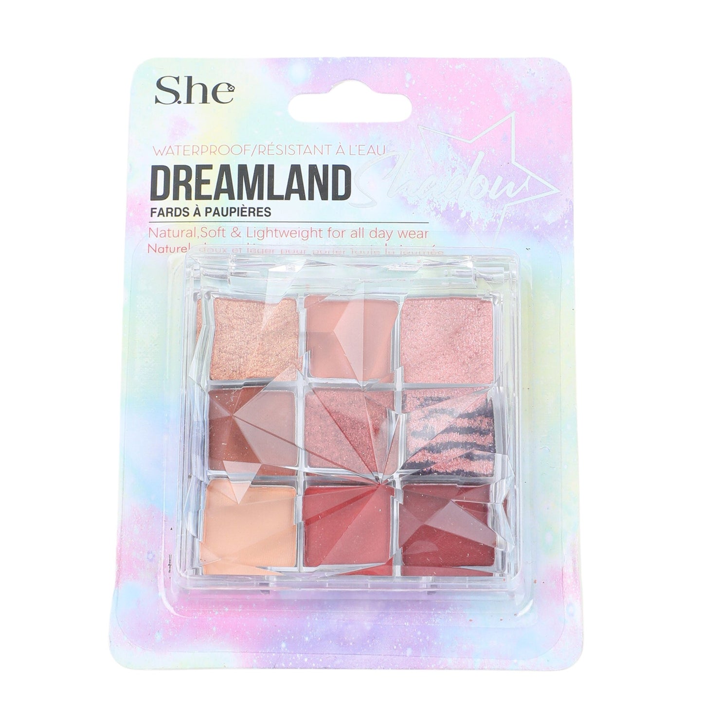 S.HE Waterproof Eye Shadow Palette