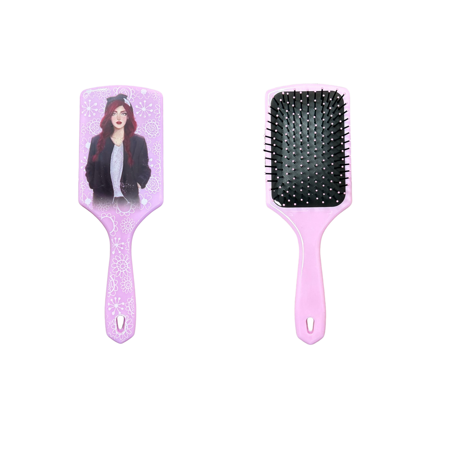 Rectangle Hair Brush for Women Girls | Cute Hairbrush Air cushion comb | for Long , Thick , Curly , Wavy , Dry or Damaged Hair