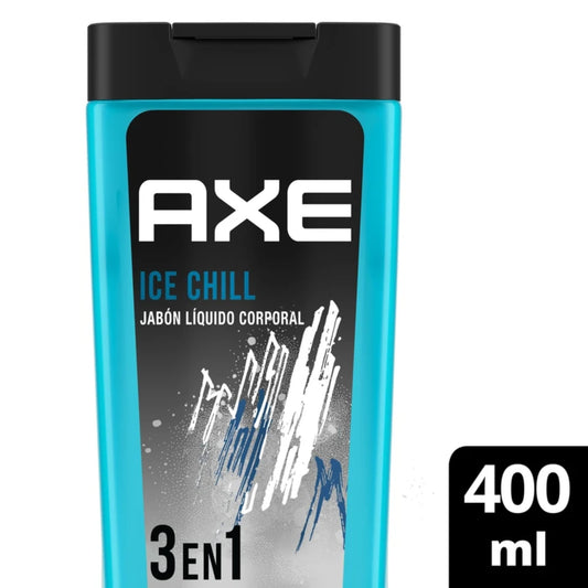 AXE Body Wash Ice Chill, 400 ml (Pack of 1)