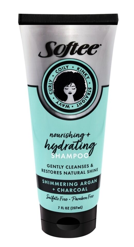 Softee Deal |Shampoo & Conditioner |Shimmering Argan + Charcoal Nourishing & Hydrating |2 Pcs per Pack