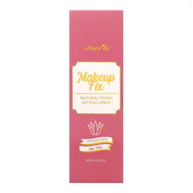Makeup Fix Natural Finish Setting Spray By Amor US USA | Aloe Vera