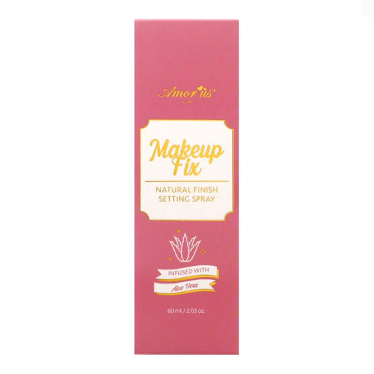 Makeup Fix Natural Finish Setting Spray By Amor US USA | Aloe Vera