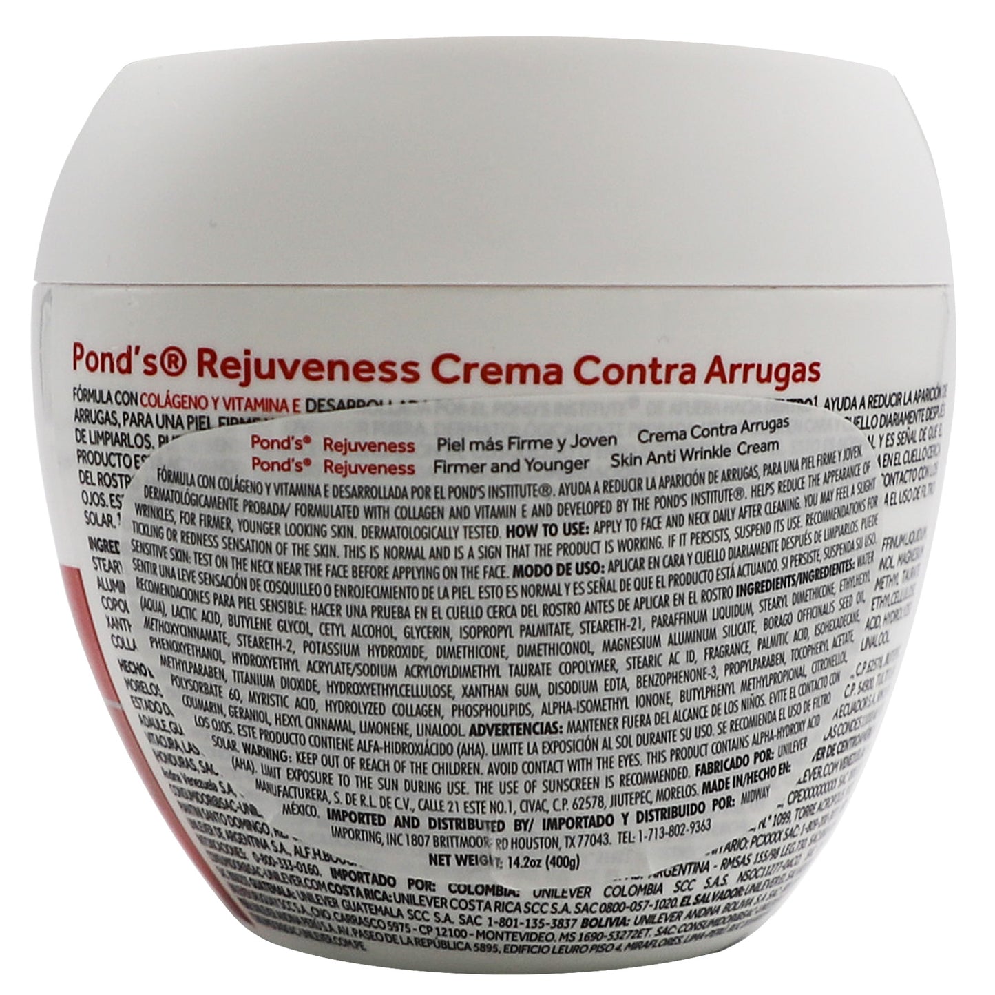 POND'S REJUVENESS Anti-Wrinkle Face Cream W/Colagen & Vitamin E