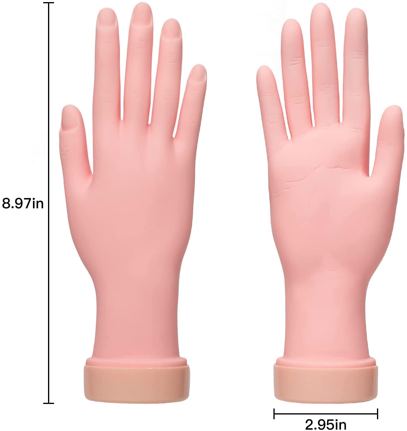 Nail Art Training Hand | For Nail Artists & Trainees