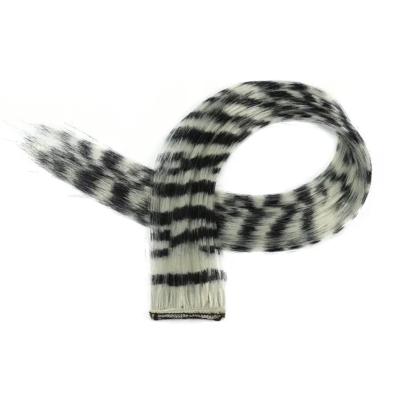 Rainbow Feather Hair Extension - 18-inch Colorful Clip-In Synthetic Hairpiece for Women, Girls, Cosplay Party, and Y2K Style - 1pc synthetic Hair Extension