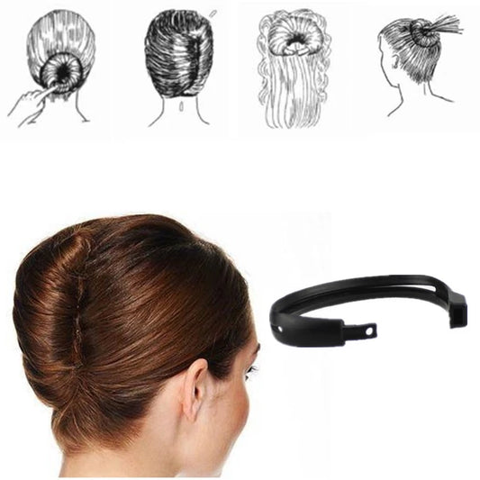 DIY Hair Styling Donut Bun Clip Tool French Twist
