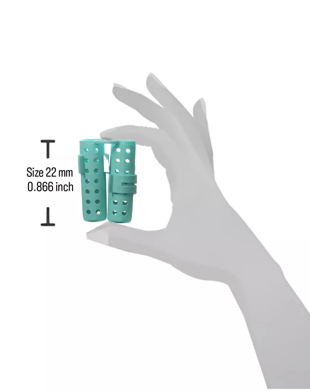 plastic hair rollers for hair curling and hair styling doing DIY at home