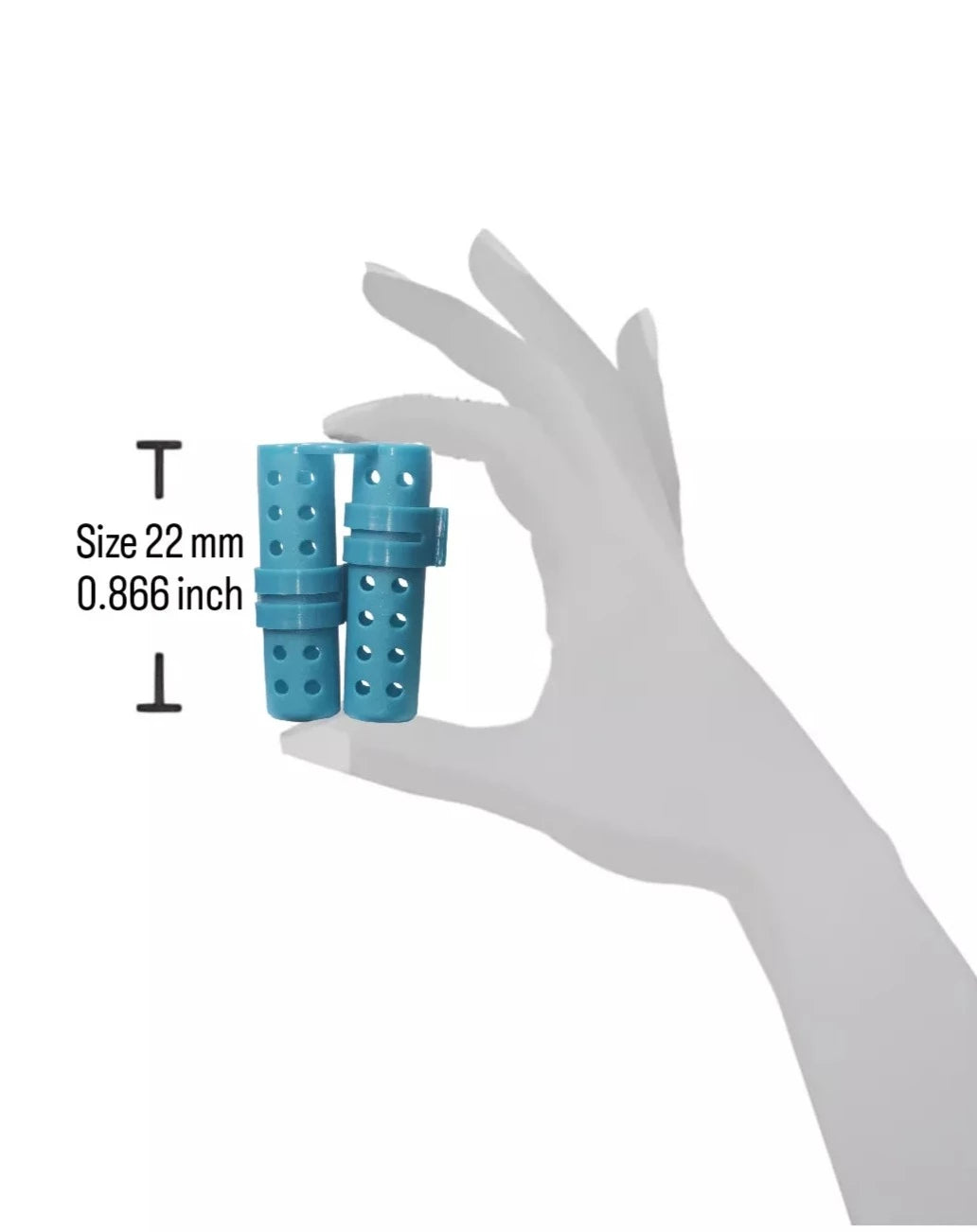 plastic hair rollers for hair curling and hair styling doing DIY at home