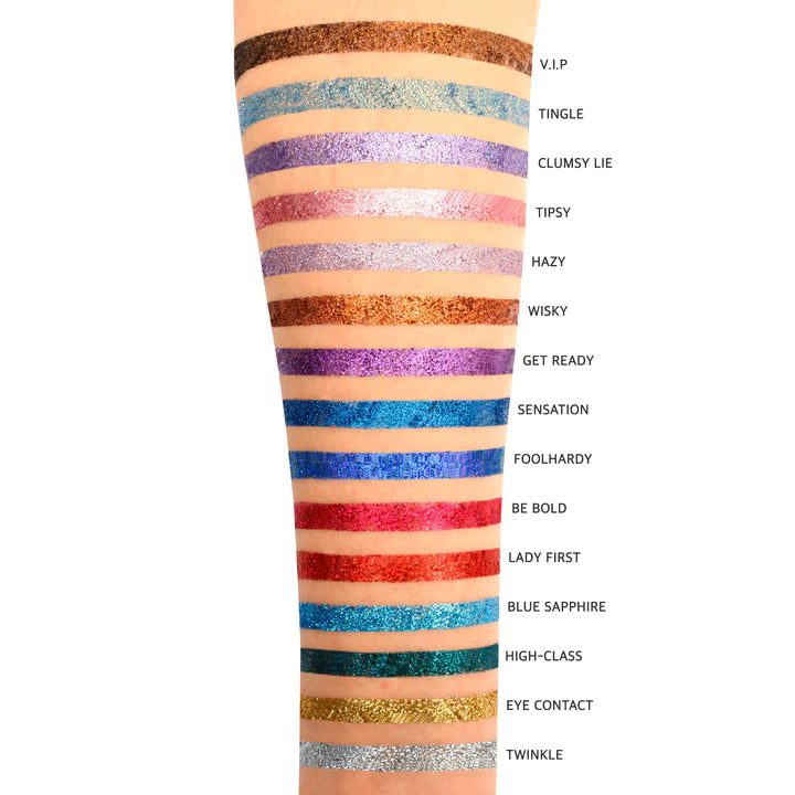 Masquerade - Body & Face Glitter Palette By Amor US USA | 15 Color Palette