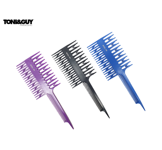 Toni & Guy Hair Dyeing Comb for Woman | Highlight Sectioning Comb | Tint Coloring Dye Styling Tools